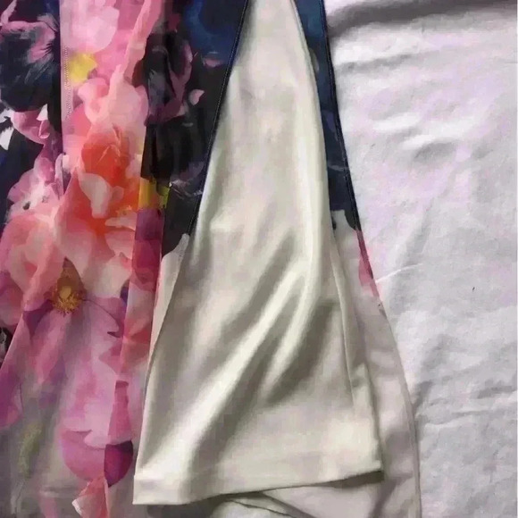 Vince Camuto Floral Sleeveless dress Sz 12 - Picture 8 of 10